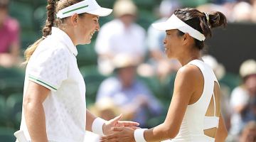 Dohas turnīra dubultspēļu finālā cīnīsies Ostapenko un Šei